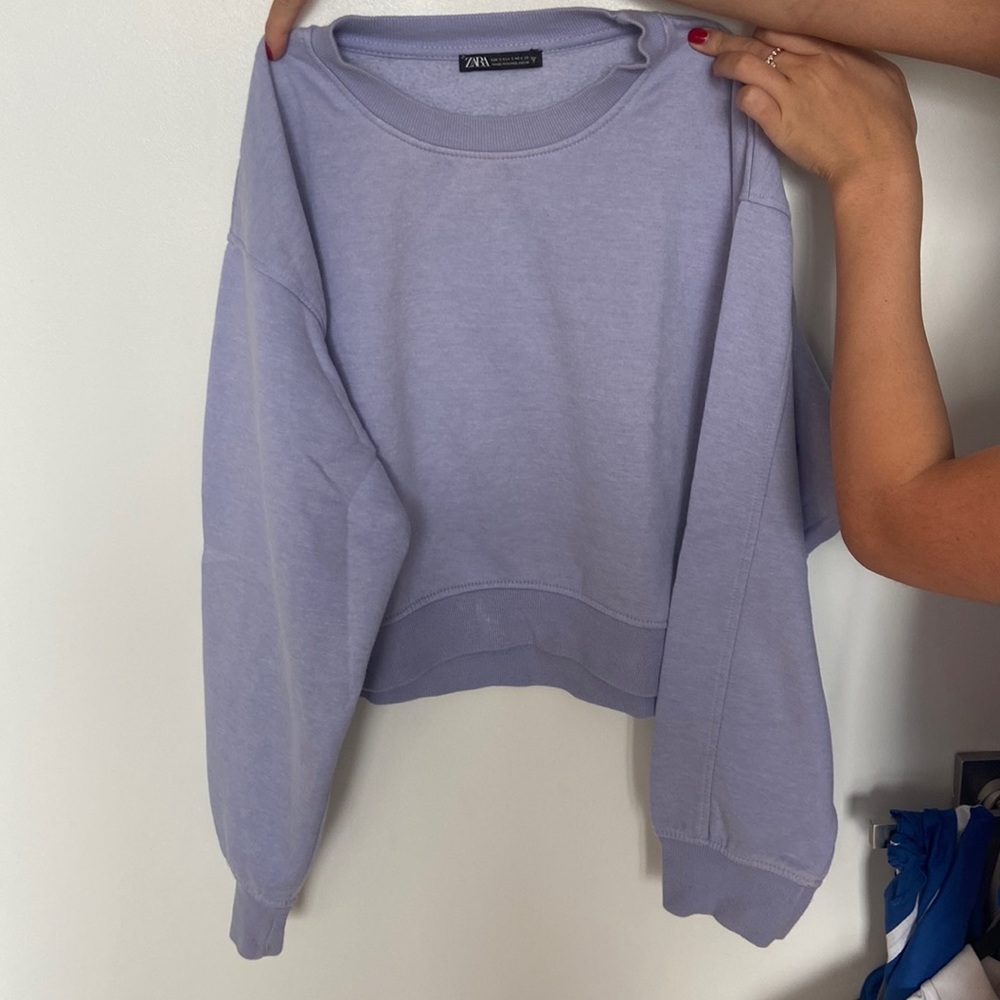 Lila zara sweater 100% cotton